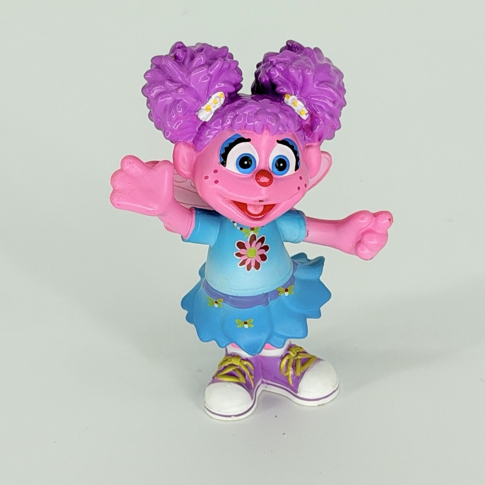 Abby Cadabby  Sesame Street PVC Figure "Fill-A-Bus" 3″ SeaWorld Rare HTF